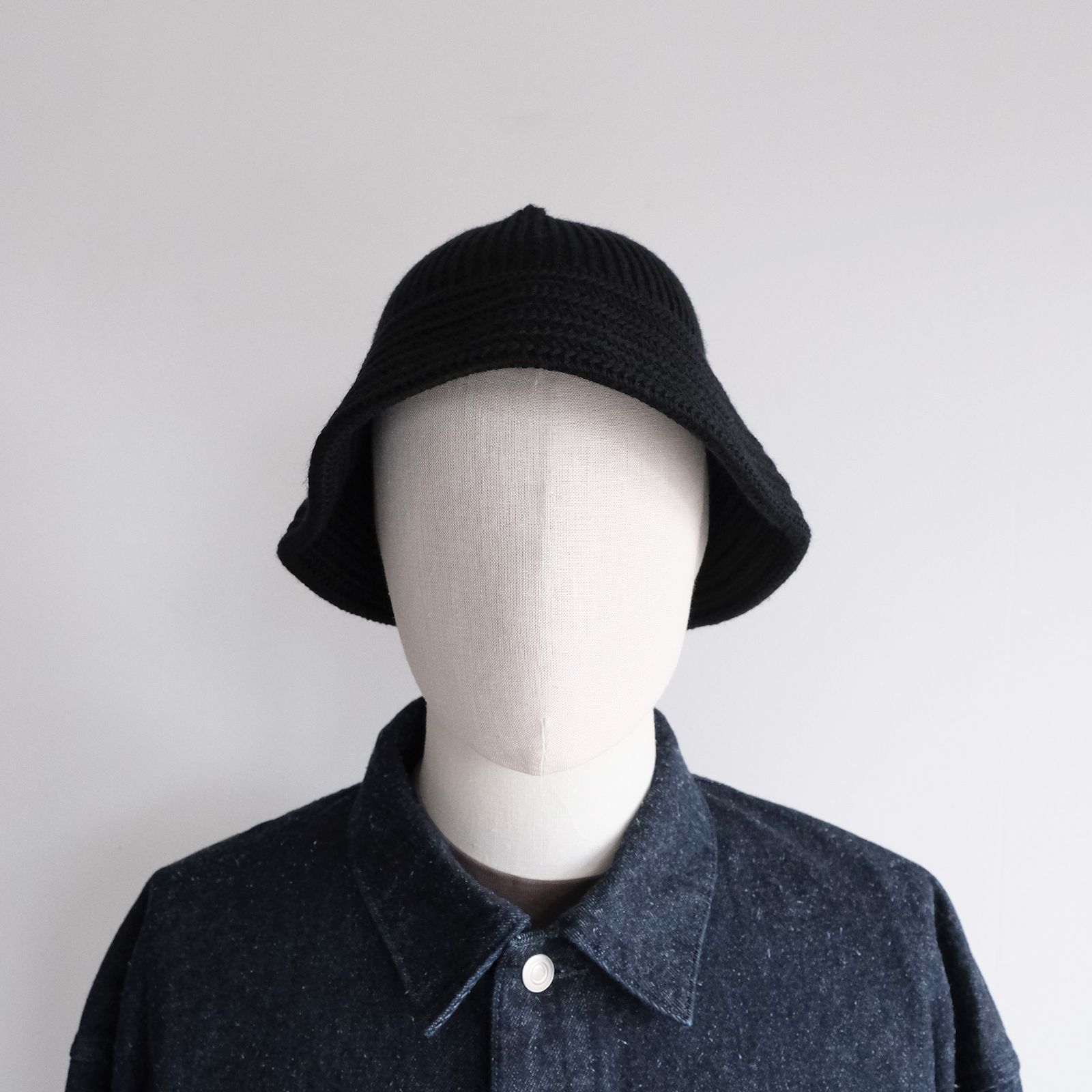 Washable Balloon Hat -ハット-（Black / ブラック）