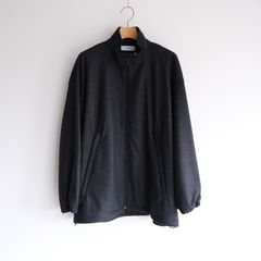Wool Smooth Flannel Track Blouson -ブルゾン-（Gray / グレー）