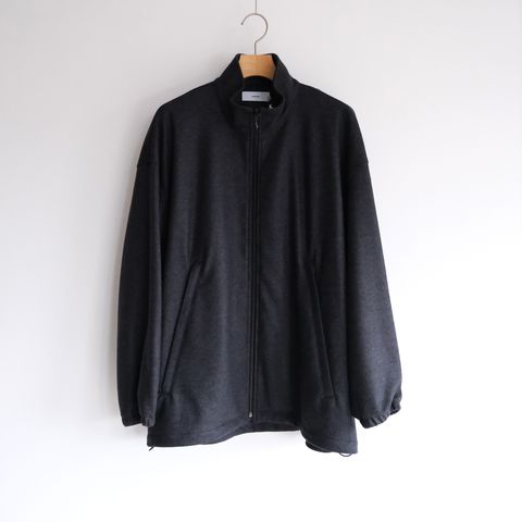 Wool Smooth Flannel Track Blouson -ブルゾン-（Gray / グレー）