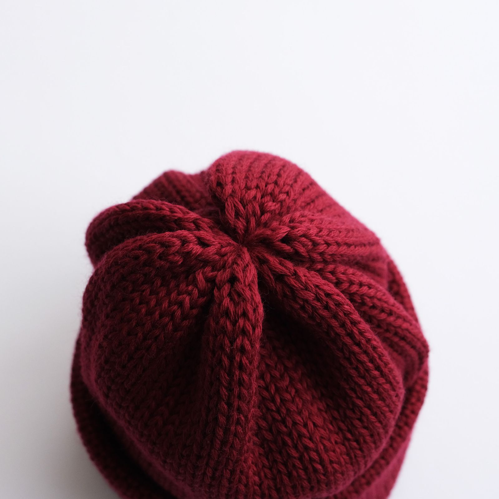 Wool Standard Knit -ニットキャップ-（Wine / ワイン）