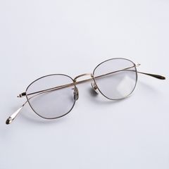 "KOUGETSU" Champagne Gold × Clear to D.Gray (調光モデル) -サングラス-