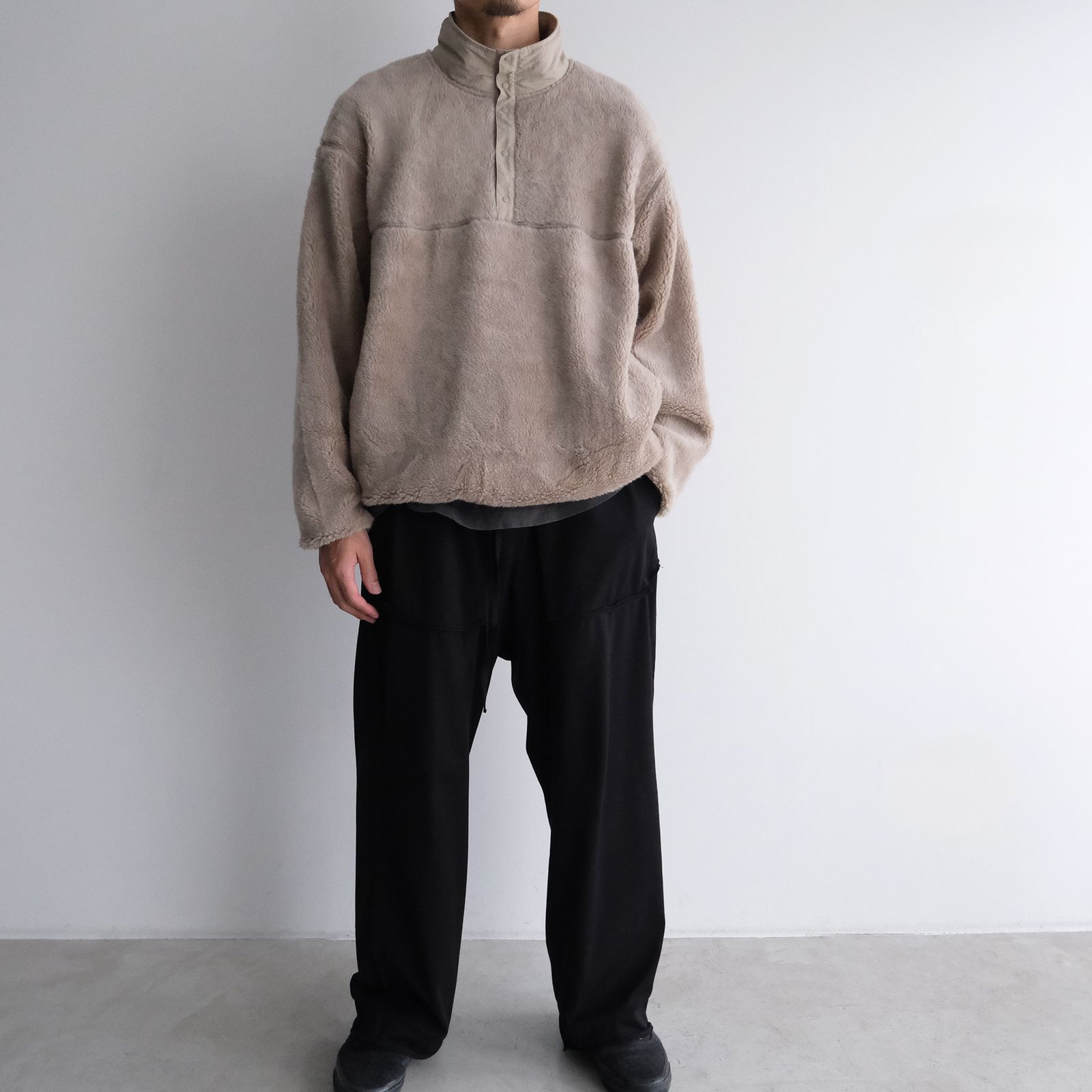 Wool Boa Pullover -ジャケット-（Grege / グレージュ）