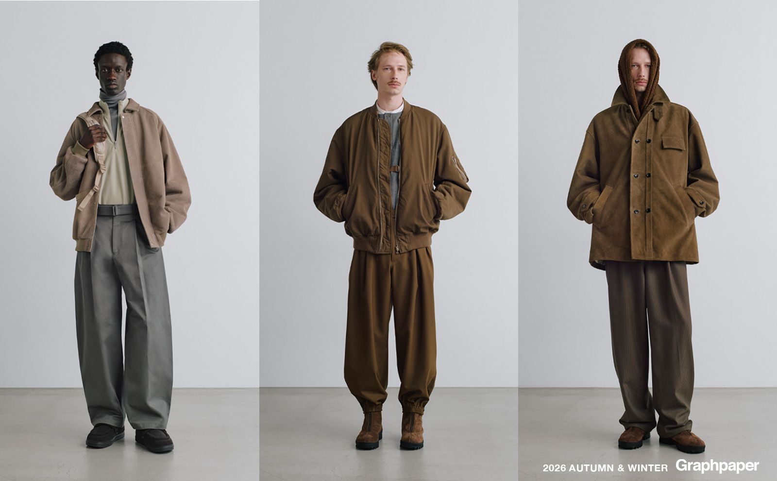 Graphpaper 2026 AUTUMN & WINTER COLLECTION 『FIELDWORK』