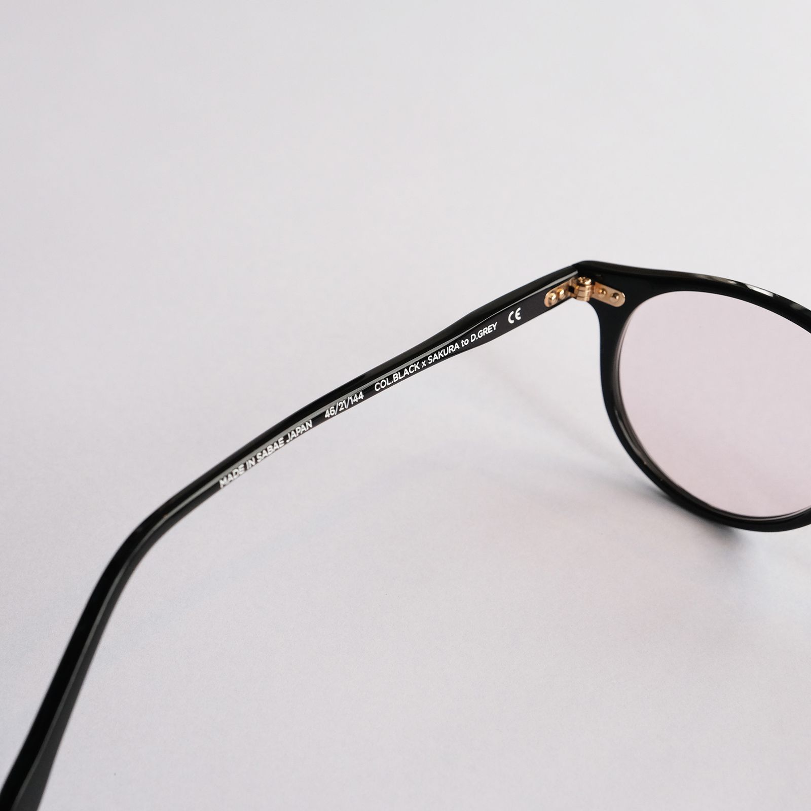"TSUKIYOMI" Gloss Black × Sakura to D.Gray (調光モデル) -サングラス-