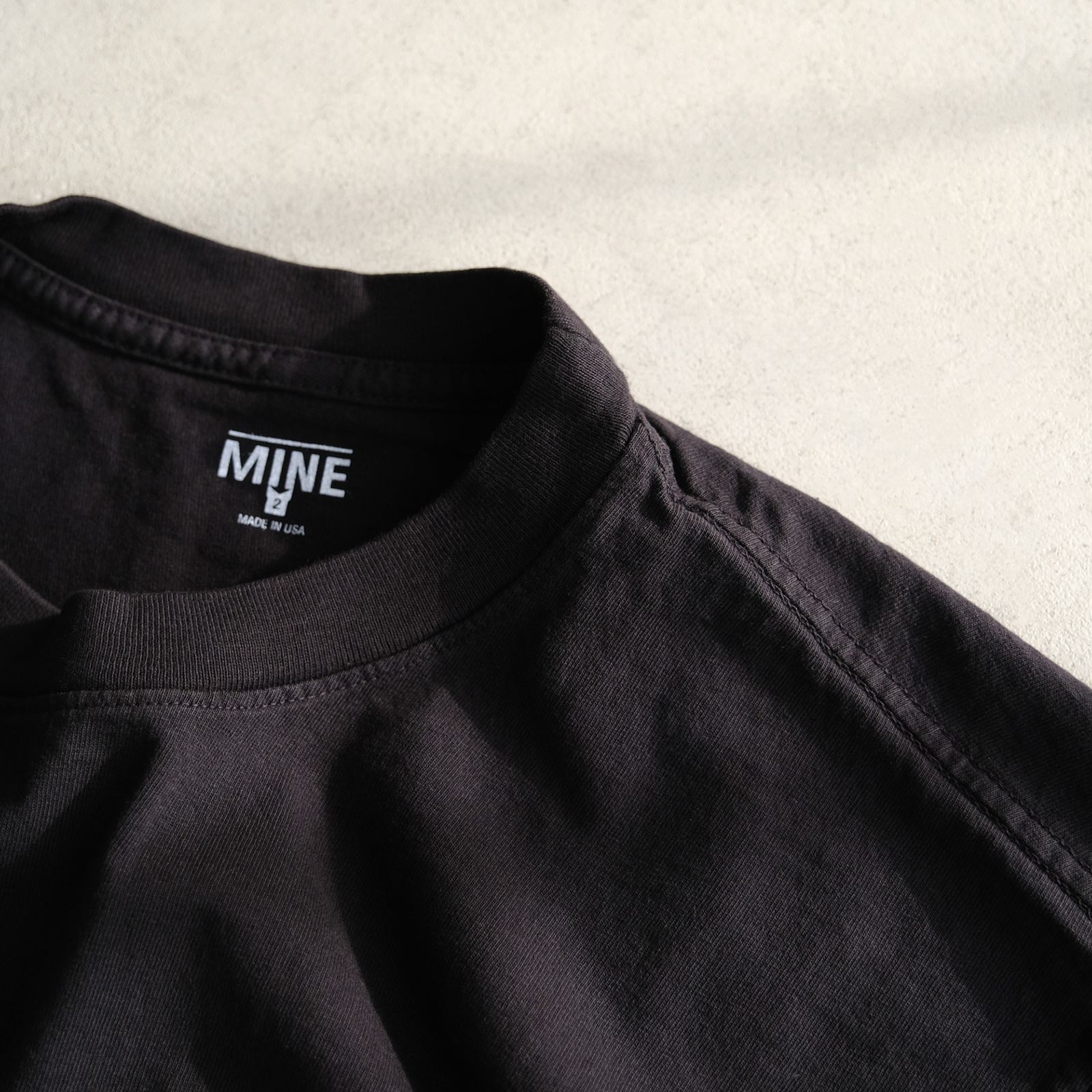 ディムモアール スカラップminiTシャツ ブラック【本日発送】 MINE - MINE Duct Tape S/S T-Shirt / White Label -Tシャツ