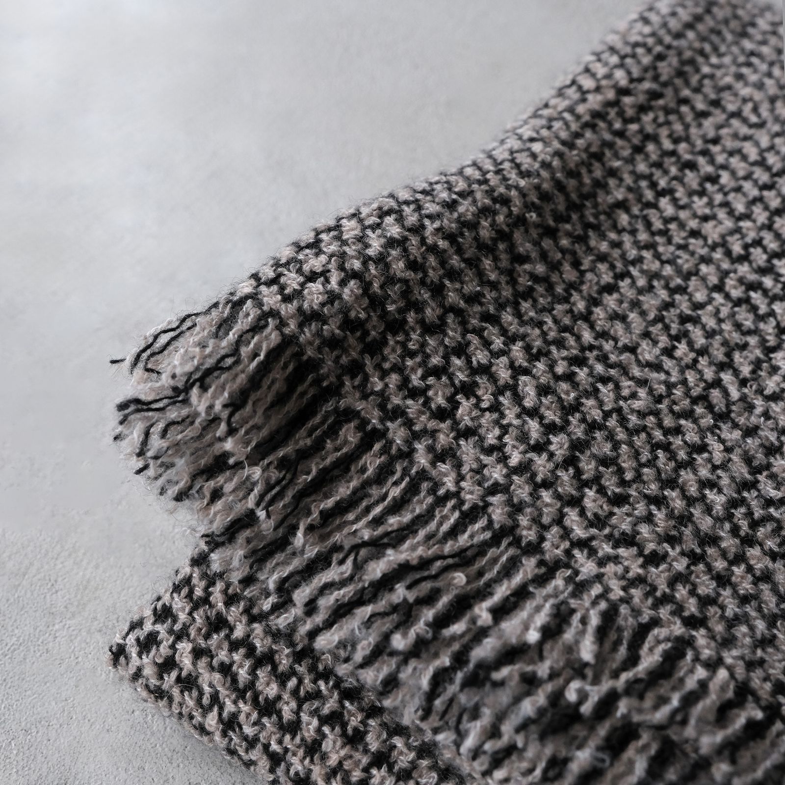 Cshmere Boucle Stole -ストール-（Beige / ベージュ）