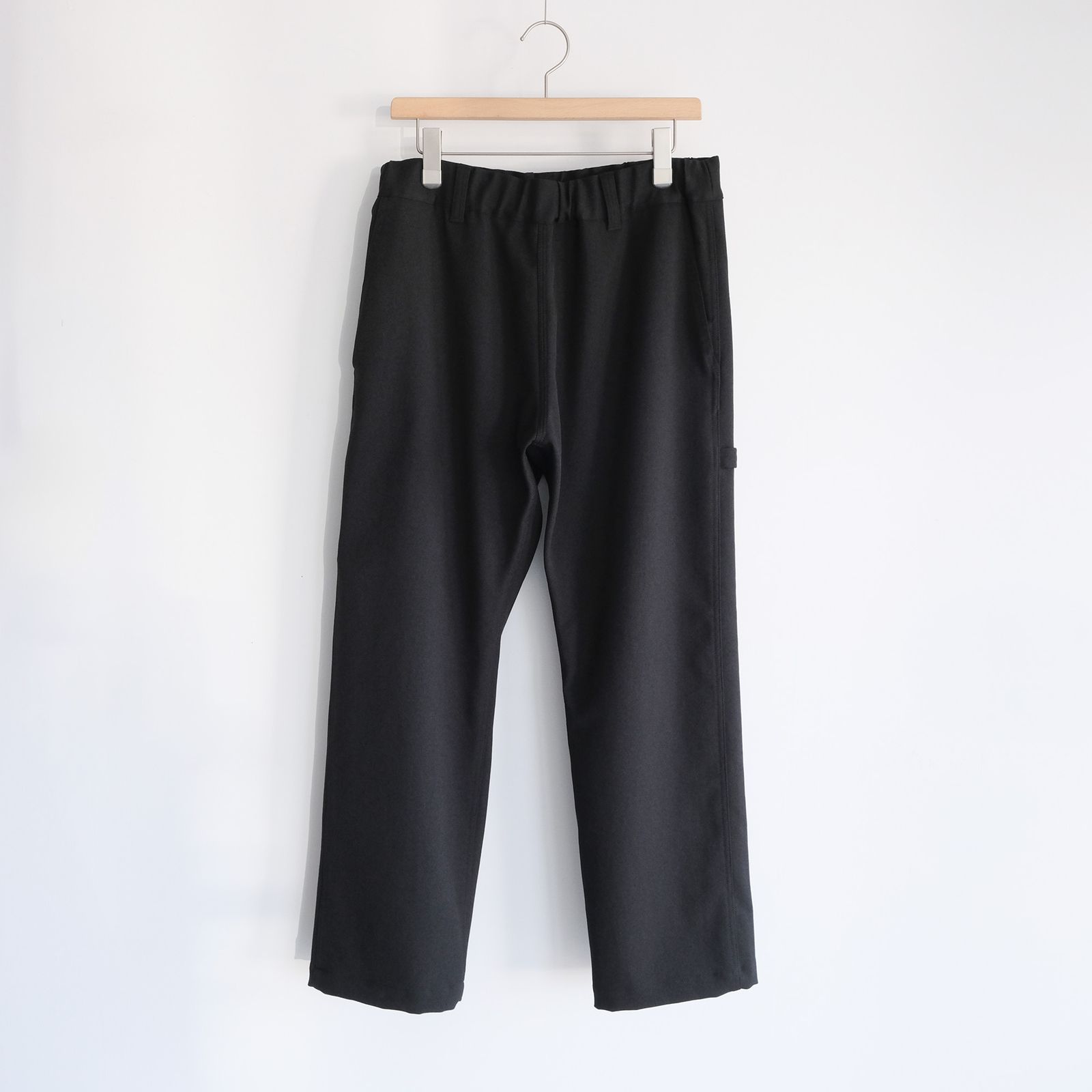 Polyester Flannel Painter Pant -パンツ-（Black / ブラック）