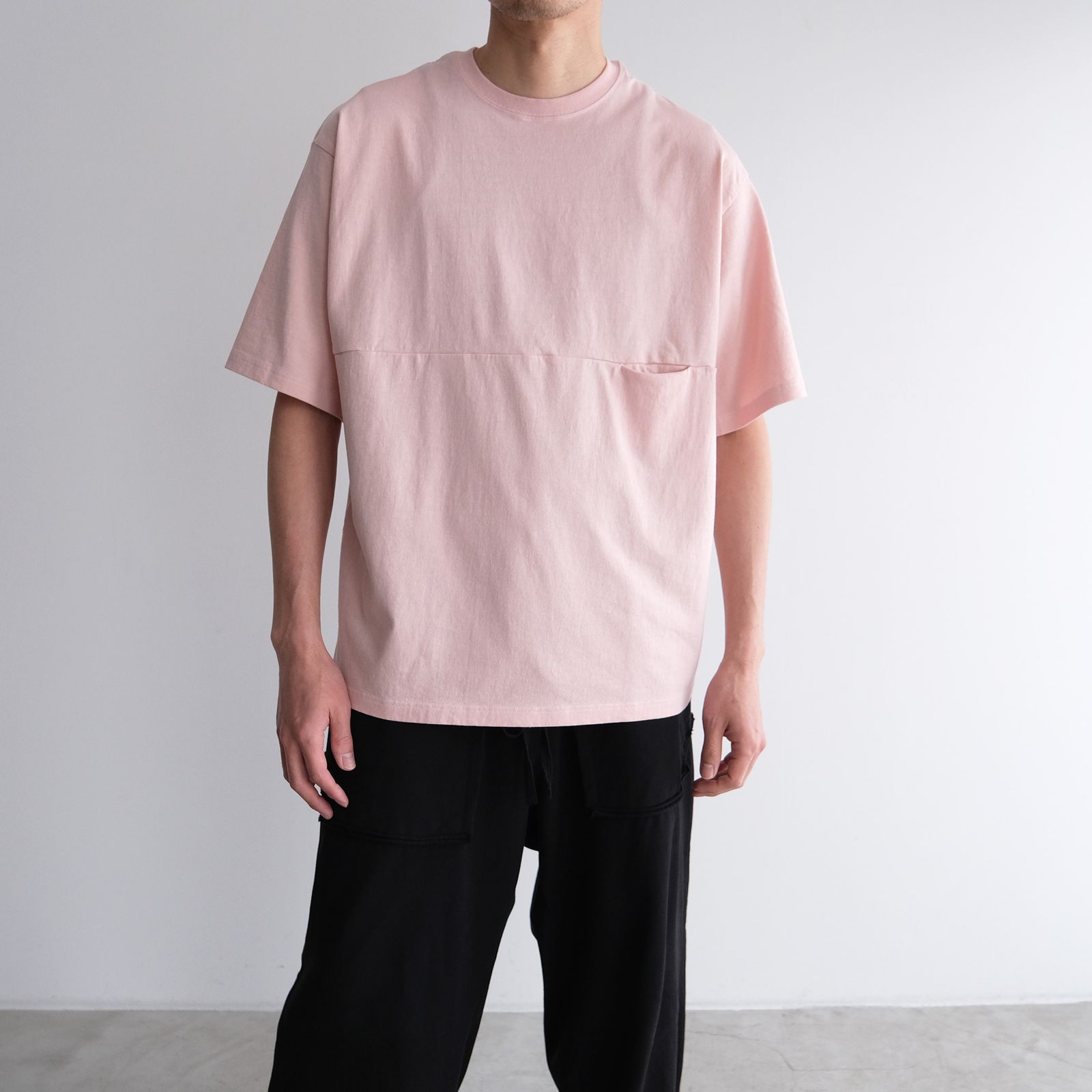 Yururi Tee 1/2 -Tシャツ-（Pink / ピンク）