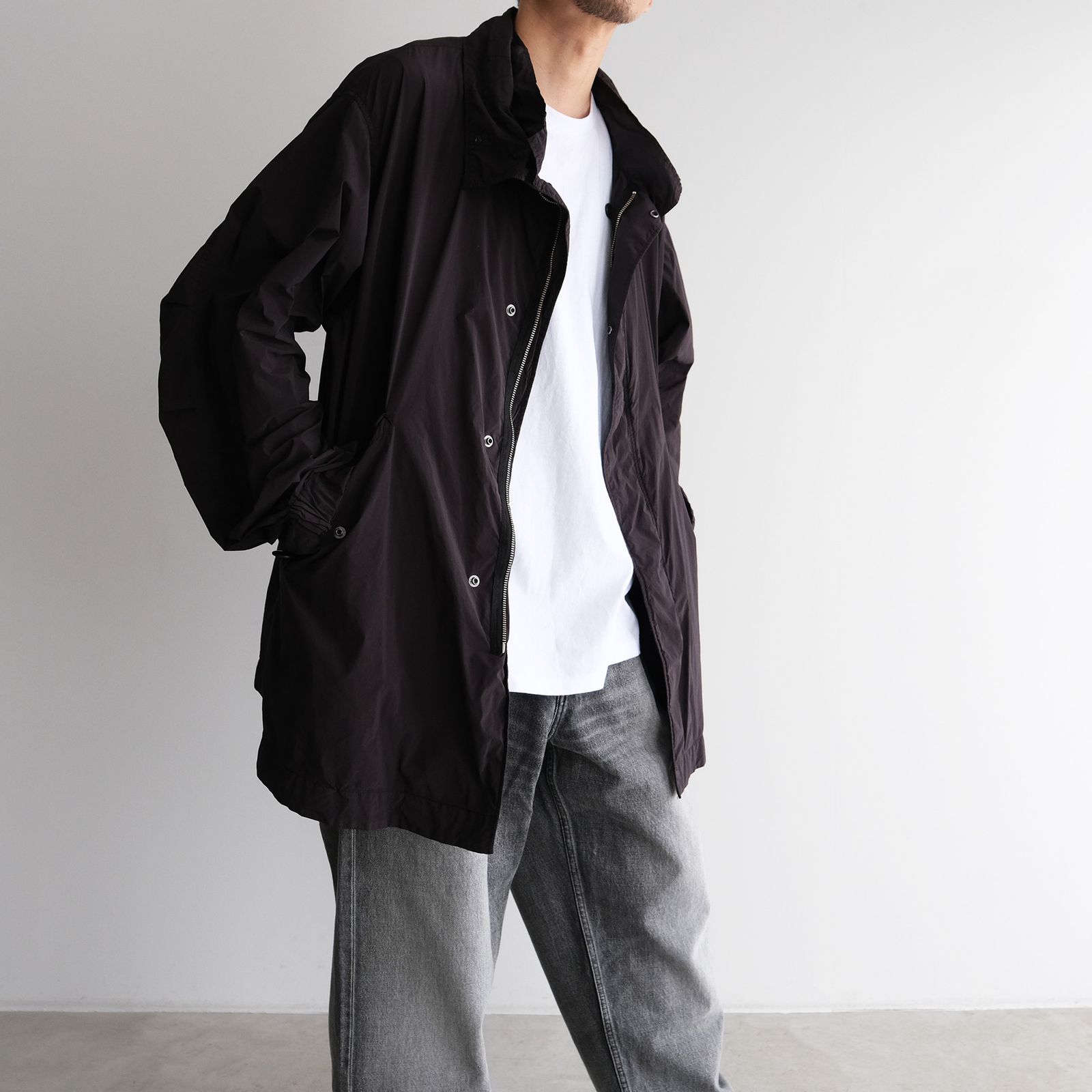 Air Weather Short Mods Coat -コート-（Black / ブラック）