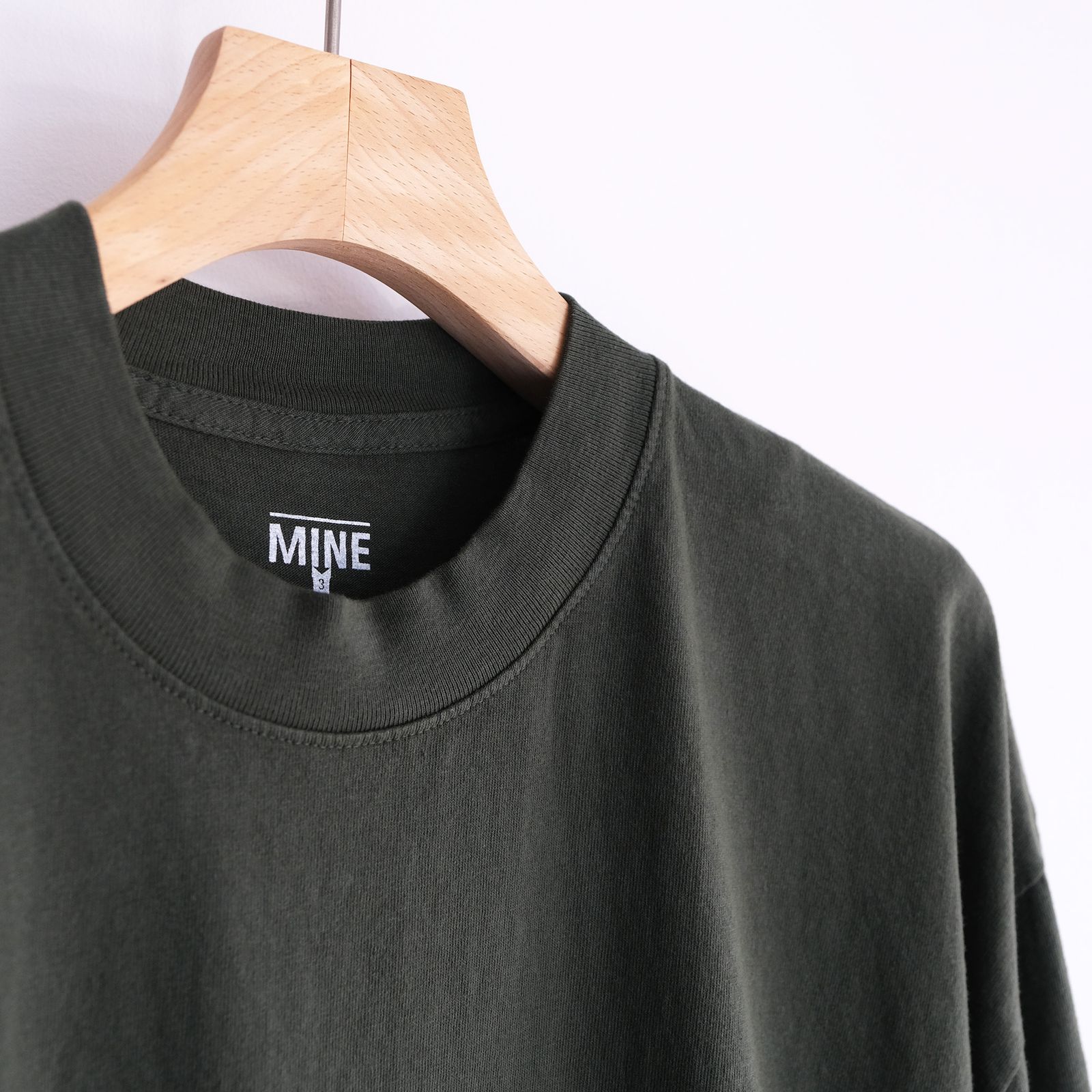MINE Duct Tape S/S T-Shirt / White Label -Tシャツ-（Military Green / ミリタリー グリーン）