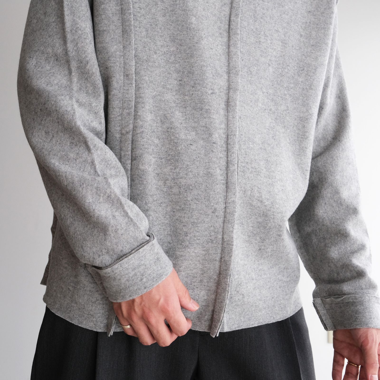 Assemblage Wool Tee -ニット-（Light Gray / ライトグレー）