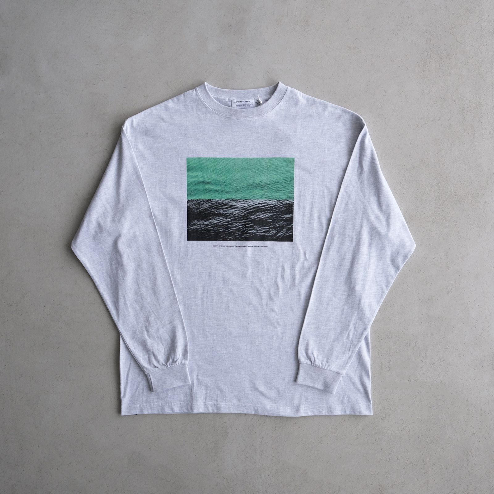 Time Is Not Infinite L/S T-Shirts -Tシャツ-（A.Gray / アッシュグレー）