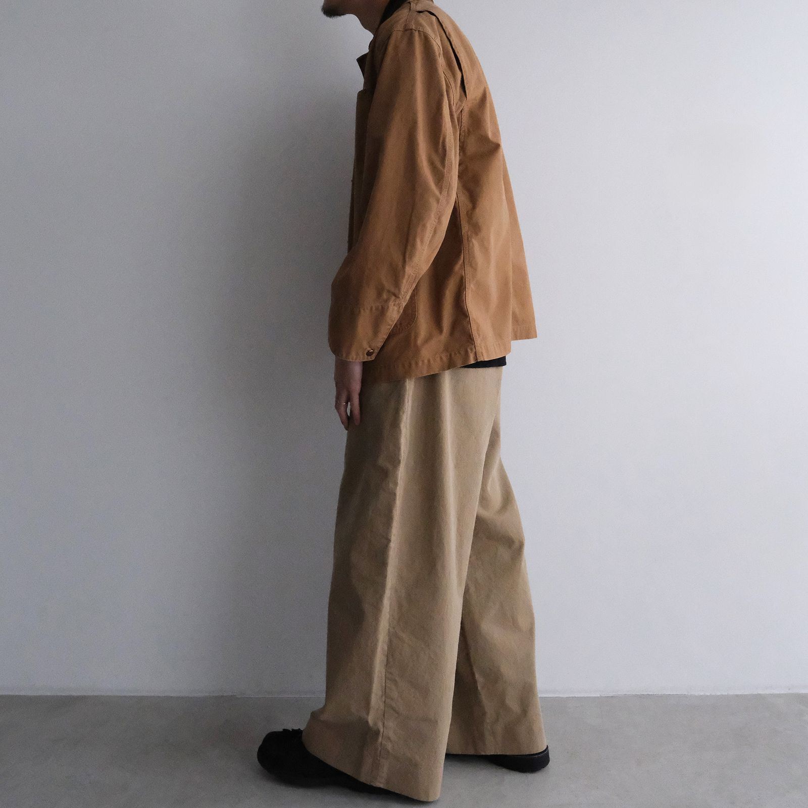 Chino High Waist Pants -パンツ-（Beige Used / ベージュ ユーズド）