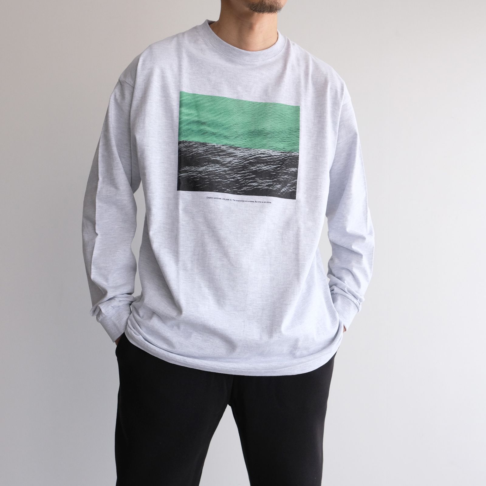 POET MEETS DUBWISE - Time Is Not Infinite L/S T-Shirts -T