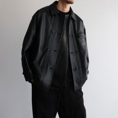 Sheep Leather Corbusier Jacket -ジャケット-（Black / ブラック）