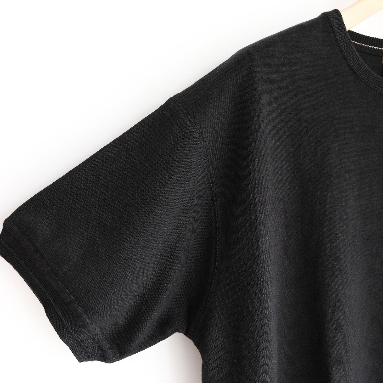 2/26Safirin 18Gauge Knit Pullover -Tシャツ-（Black / ブラック）