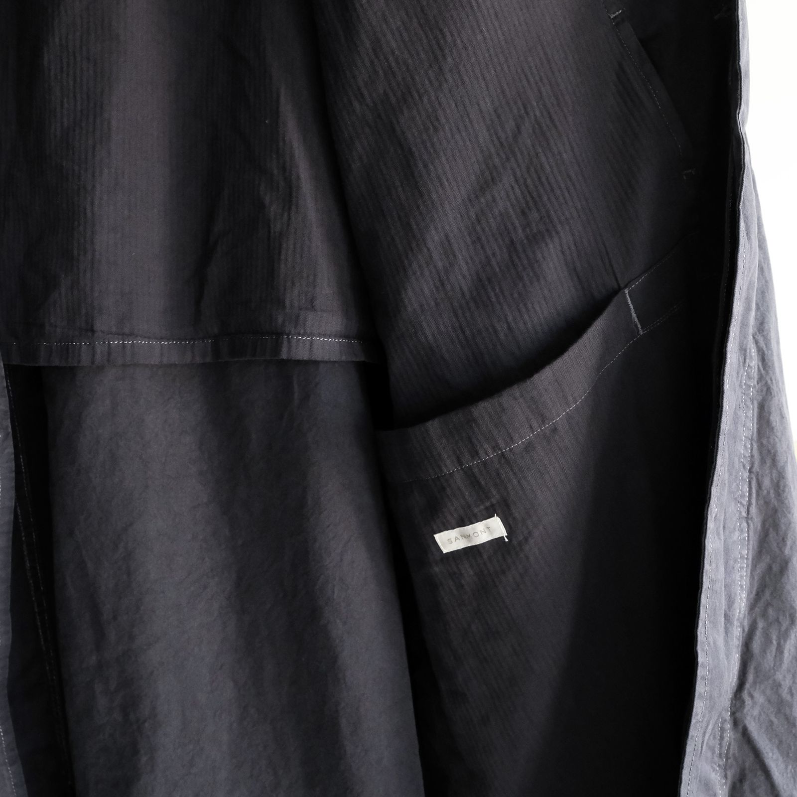 Long Over Coat -コート-（Dark Navy / ダークネイビー）