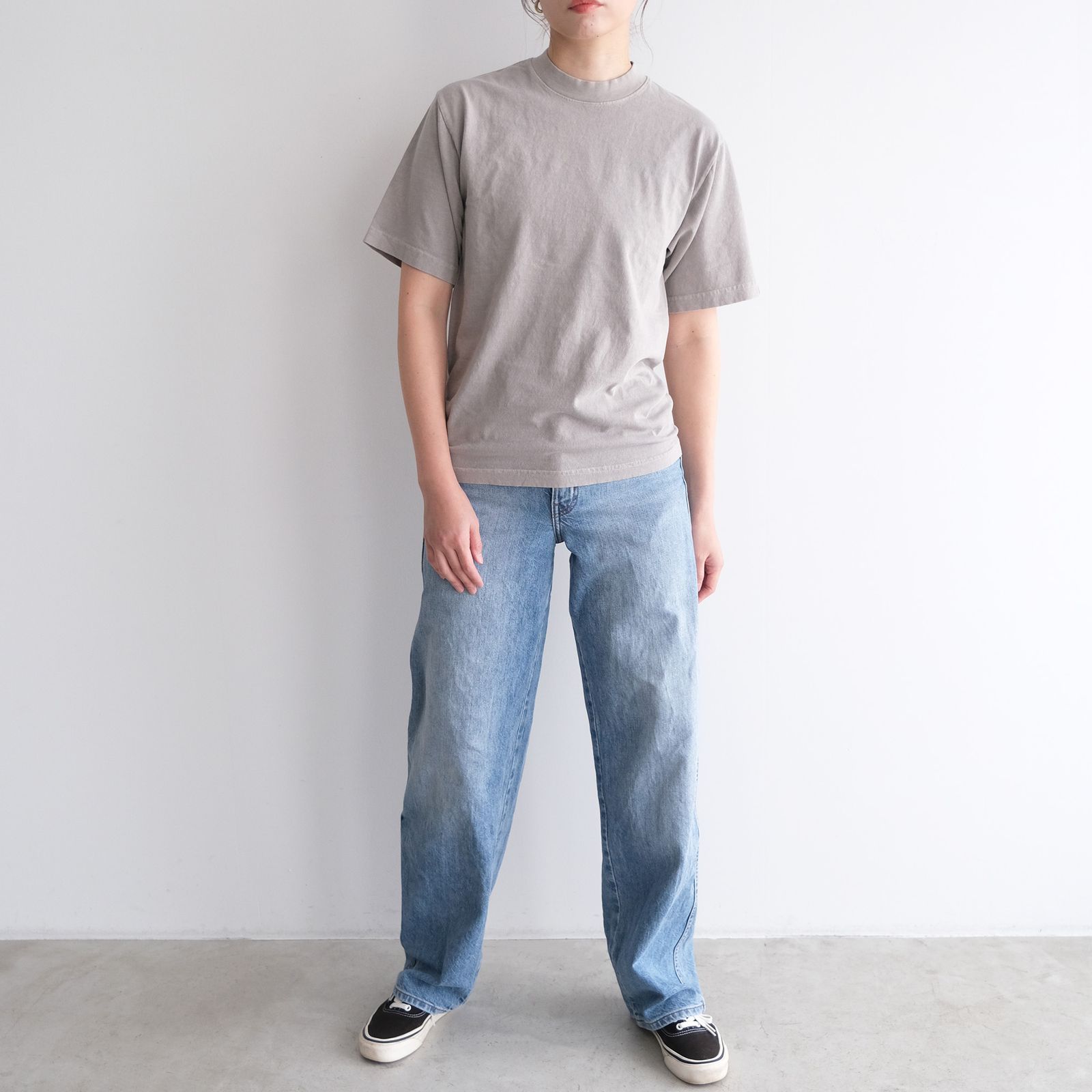 Pigment Duct Silver S/S -Tシャツ-（PD DT Silver / ピグメントダクトテープシルバー）