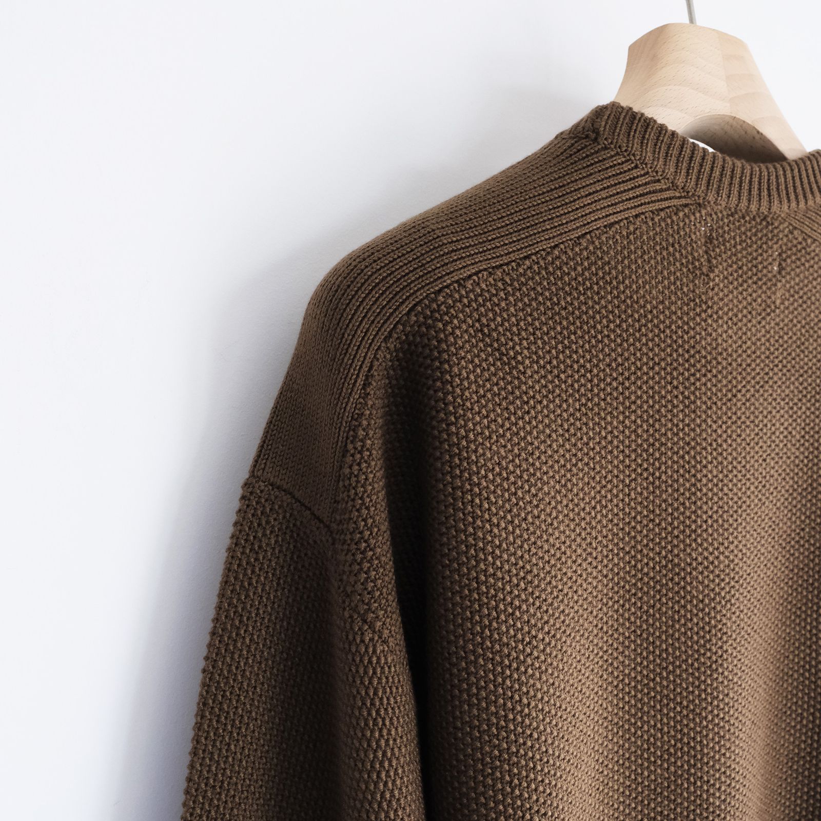 Soft Wool Command Sweather -ニット-（Brown / ブラウン）GU263-80600