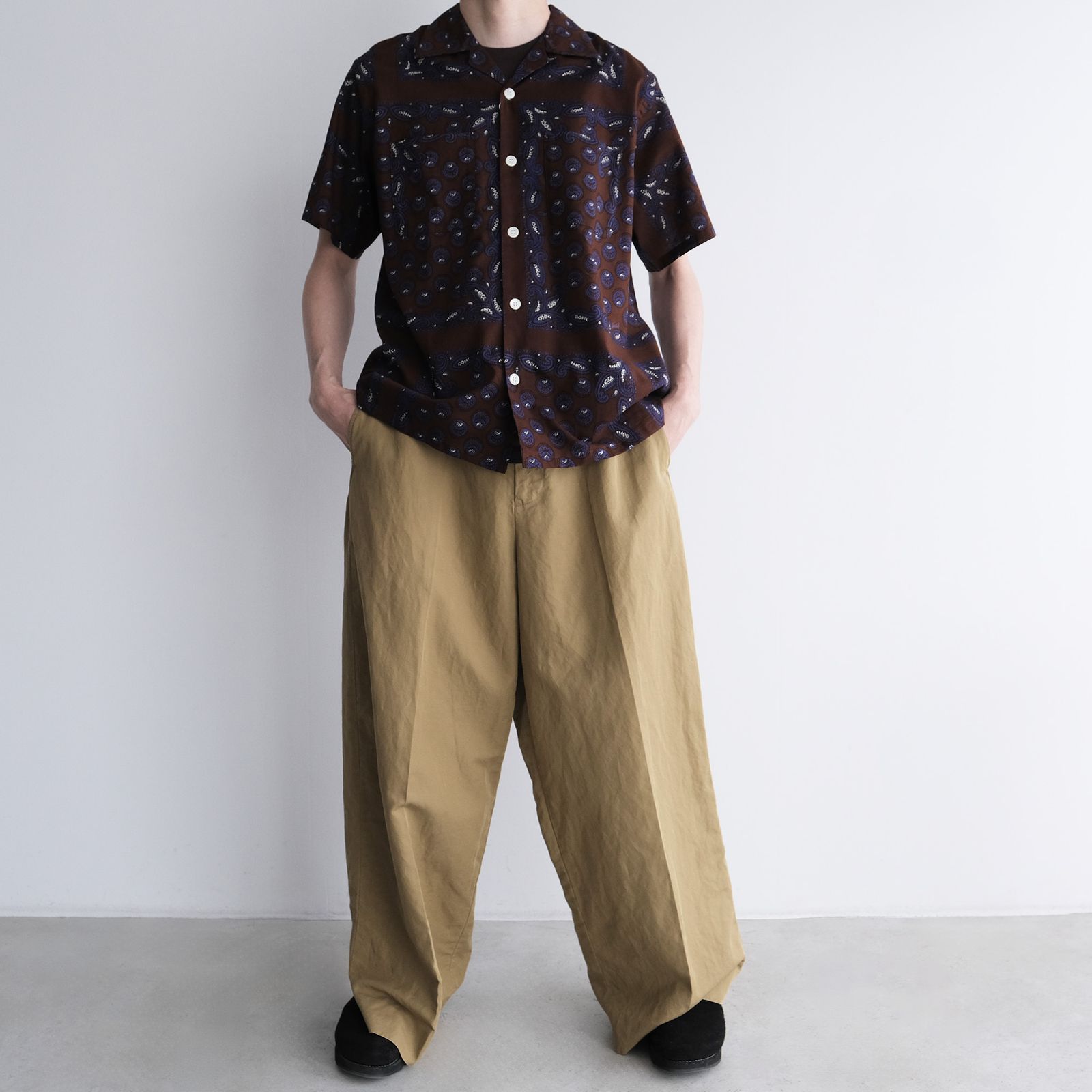Cotton Washer Chino Pants -パンツ-（Beige / ベージュ）