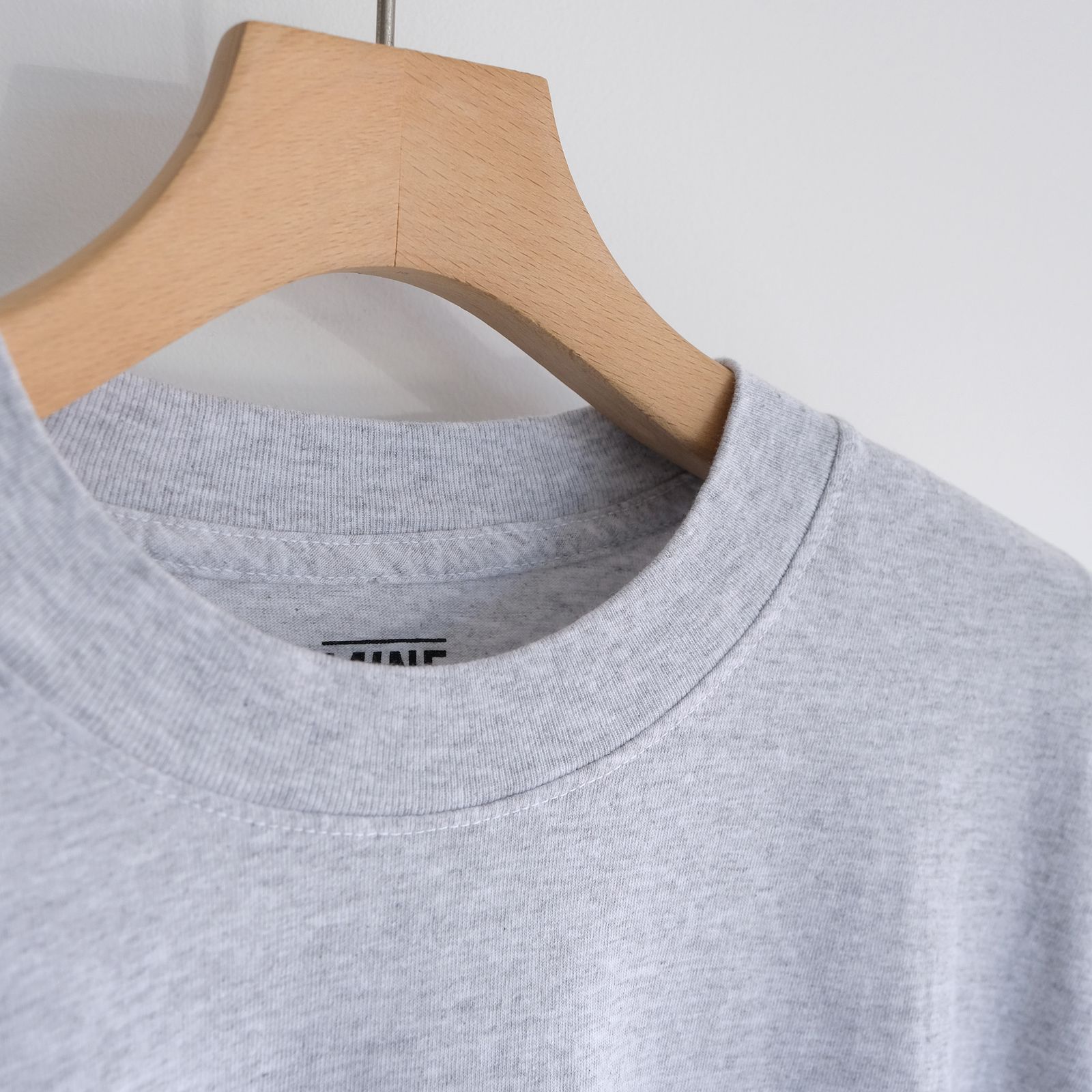 MINE Duct Tape L/S T-Shirt / Black Label -Tシャツ-（Ash Gray / アッシュグレー）