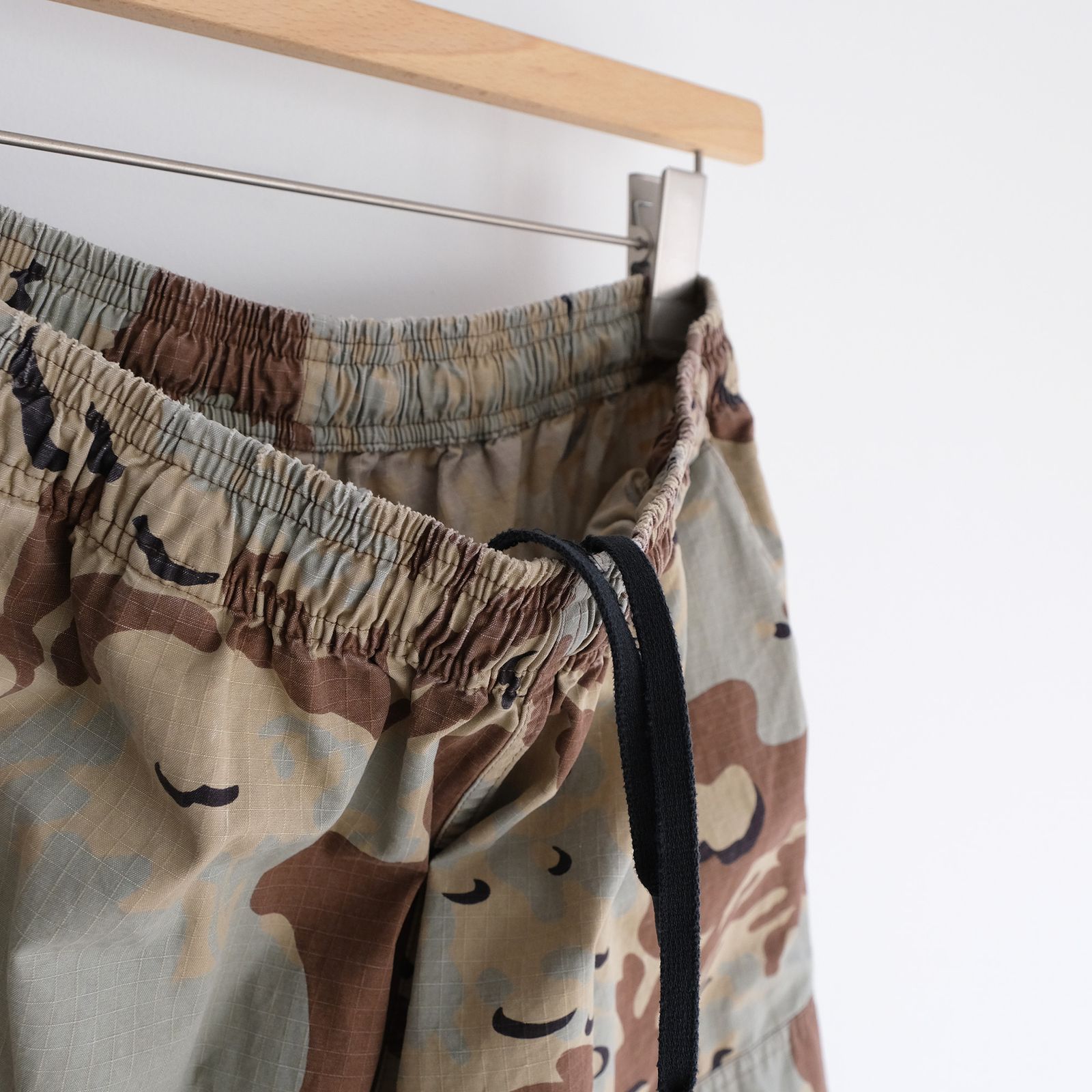 Camo Flower Double Knee Pants -パンツ-（Beige / ベージュ）