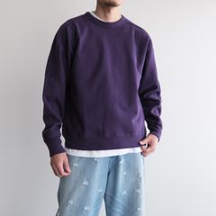 Vintage Fleece Crew Neck Pullover -スウェット-（Purple / パープル）