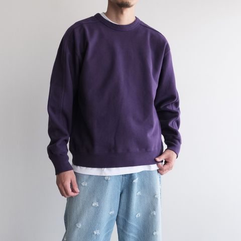 Vintage Fleece Crew Neck Pullover -スウェット-（Purple / パープル）