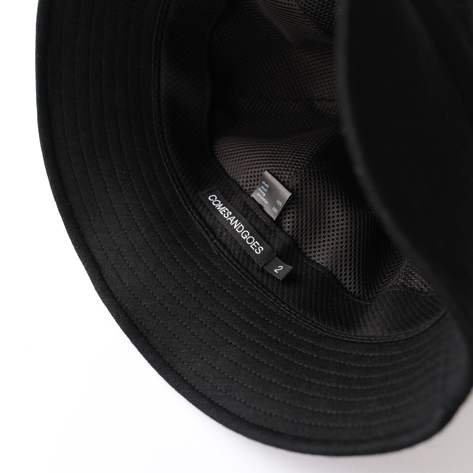 Tech Wool Down Brim Balloon Hat -ハット-（Black /ブラック）