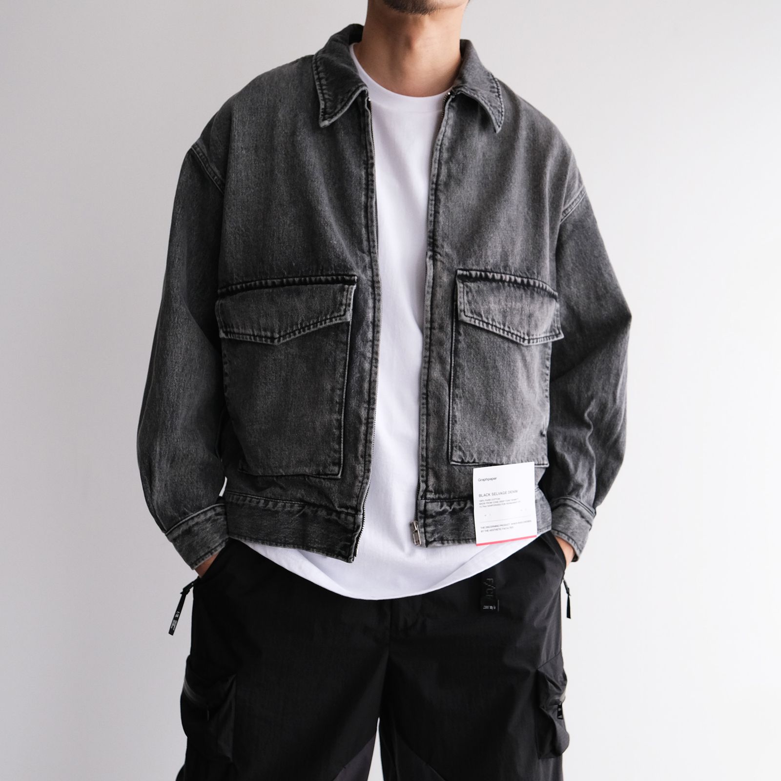 PPFM ブラック ジャケット PPFMのジャケット検索結果|古着・中古品の通販サイト セカンド