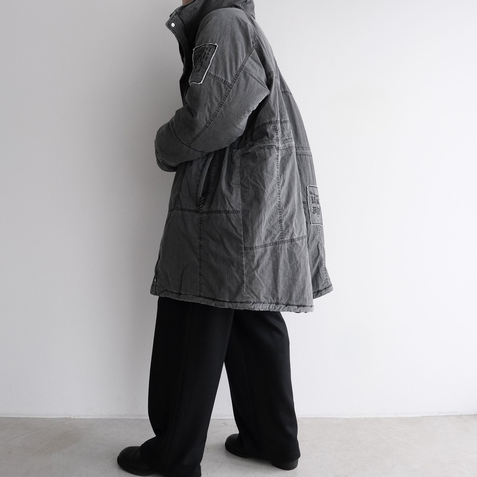 Padded Tactical Field Coat（INNAT×WILD THINGS）-コート-（Black / ブラック）
