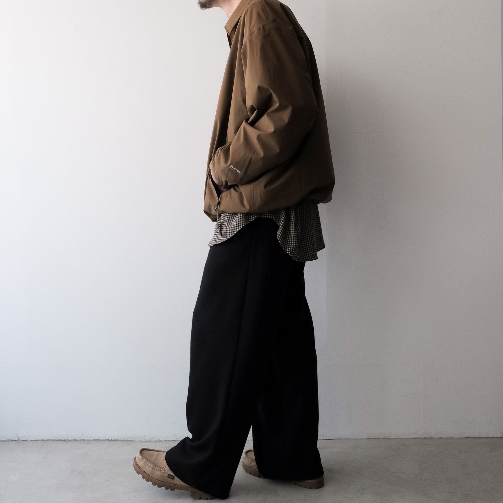 PERTEX SHIELD Light Thermo Zip-Up Jacket -ブルゾン-（Brown / ブラウン）GM263-30270