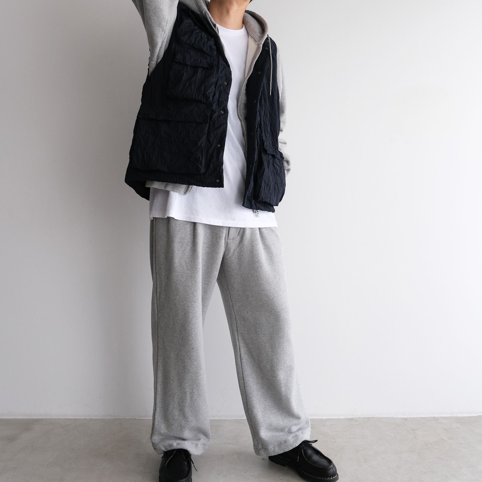 Jumberca Sweat Straight Trousers -スウェットパンツ-（Gray / グレー）