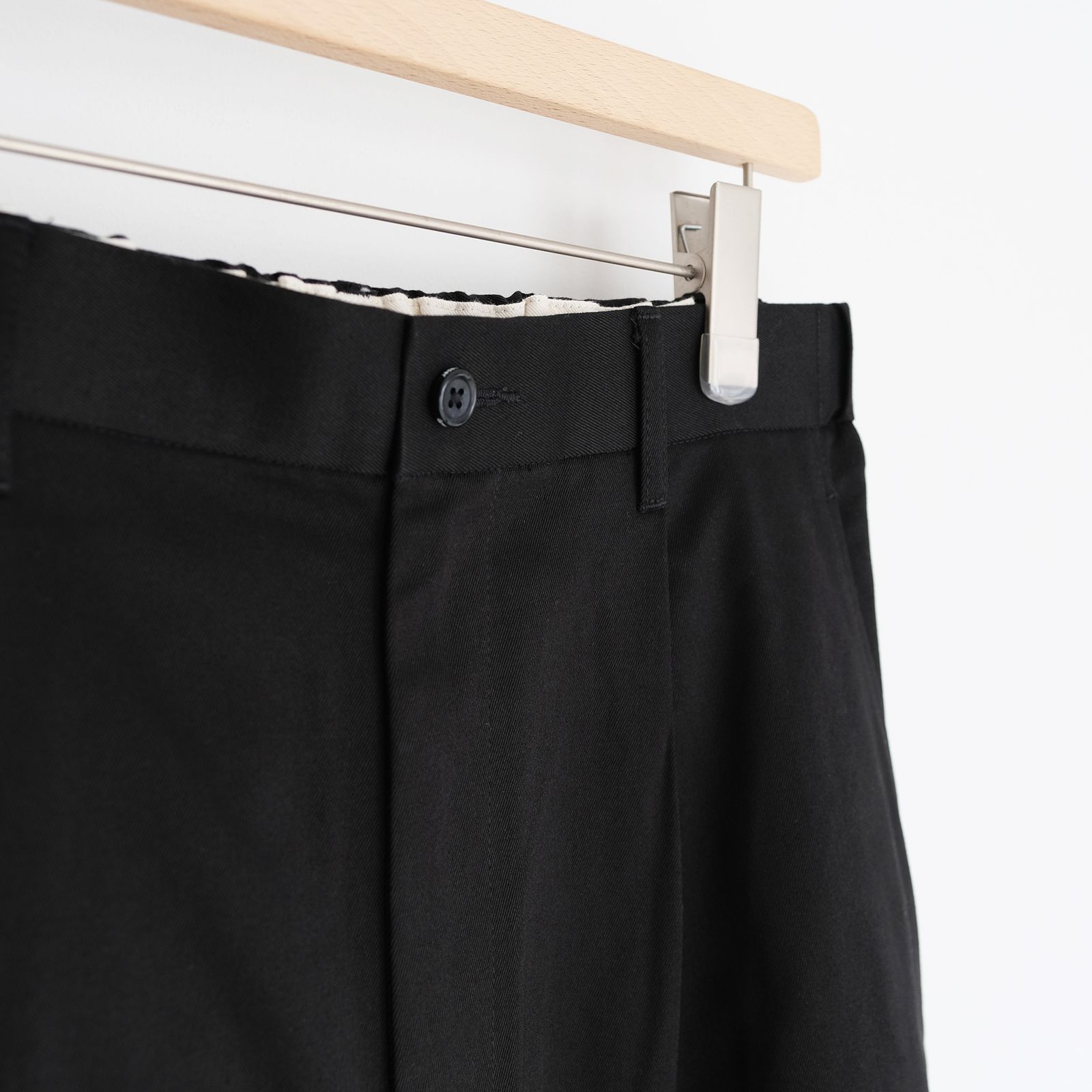 Westpoint Chino Wide Tapered Trousers -パンツ-（Black / ブラック）GM263-40166B