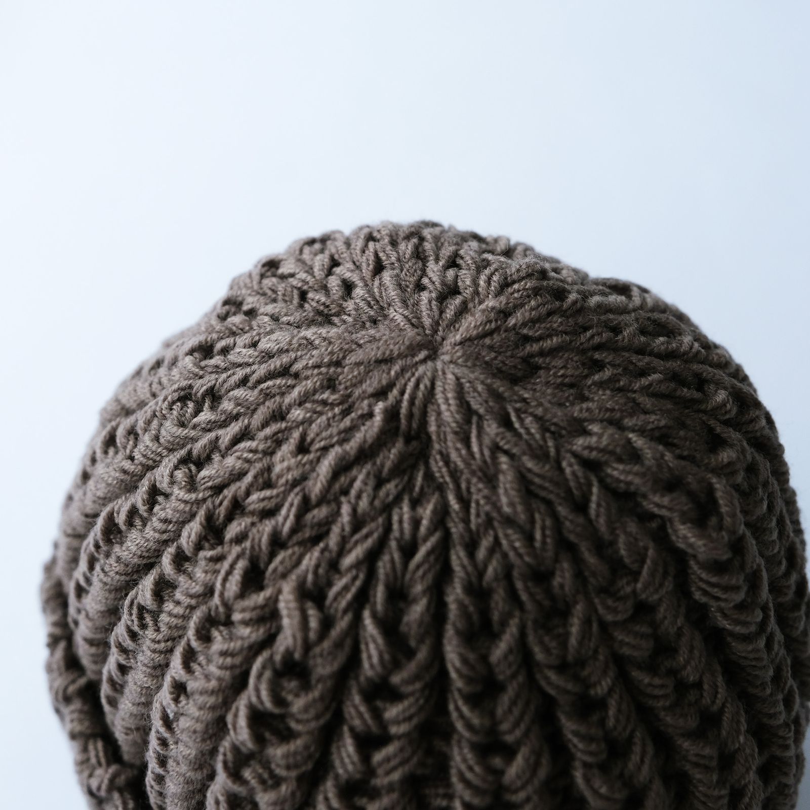 Big Knit -ニットキャップ-（Beige /ベージュ）
