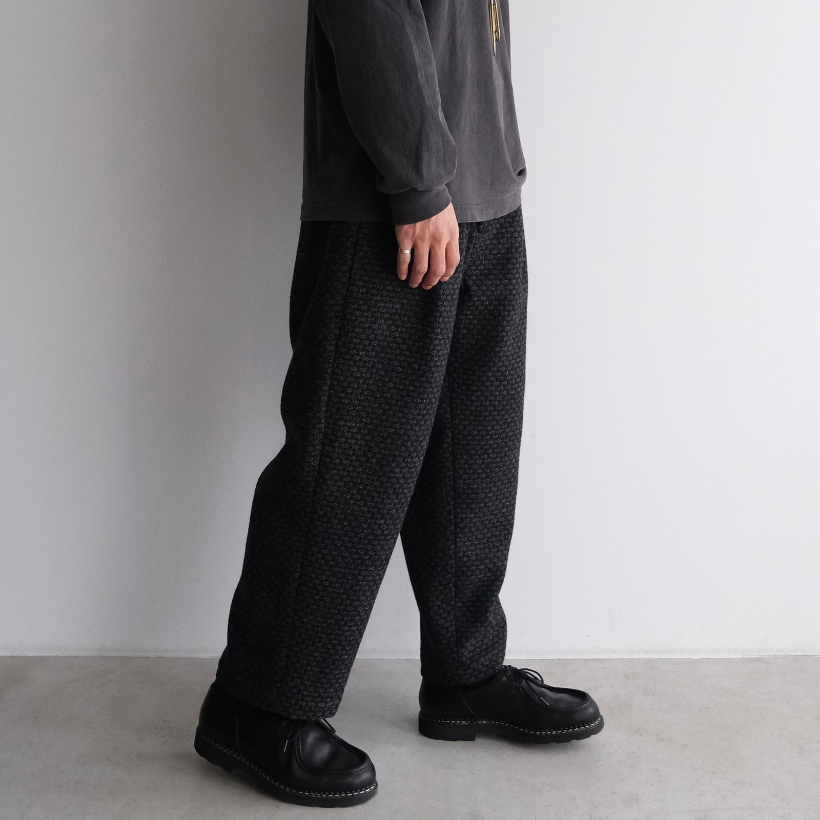 Bumpy Pants -パンツ-（Charcoal / チャコール）