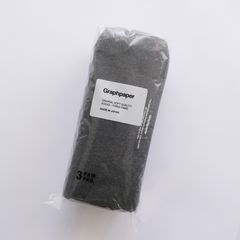Graphpaper Tabi 3-Pack Socks -ソックス-（Gray / グレー）
