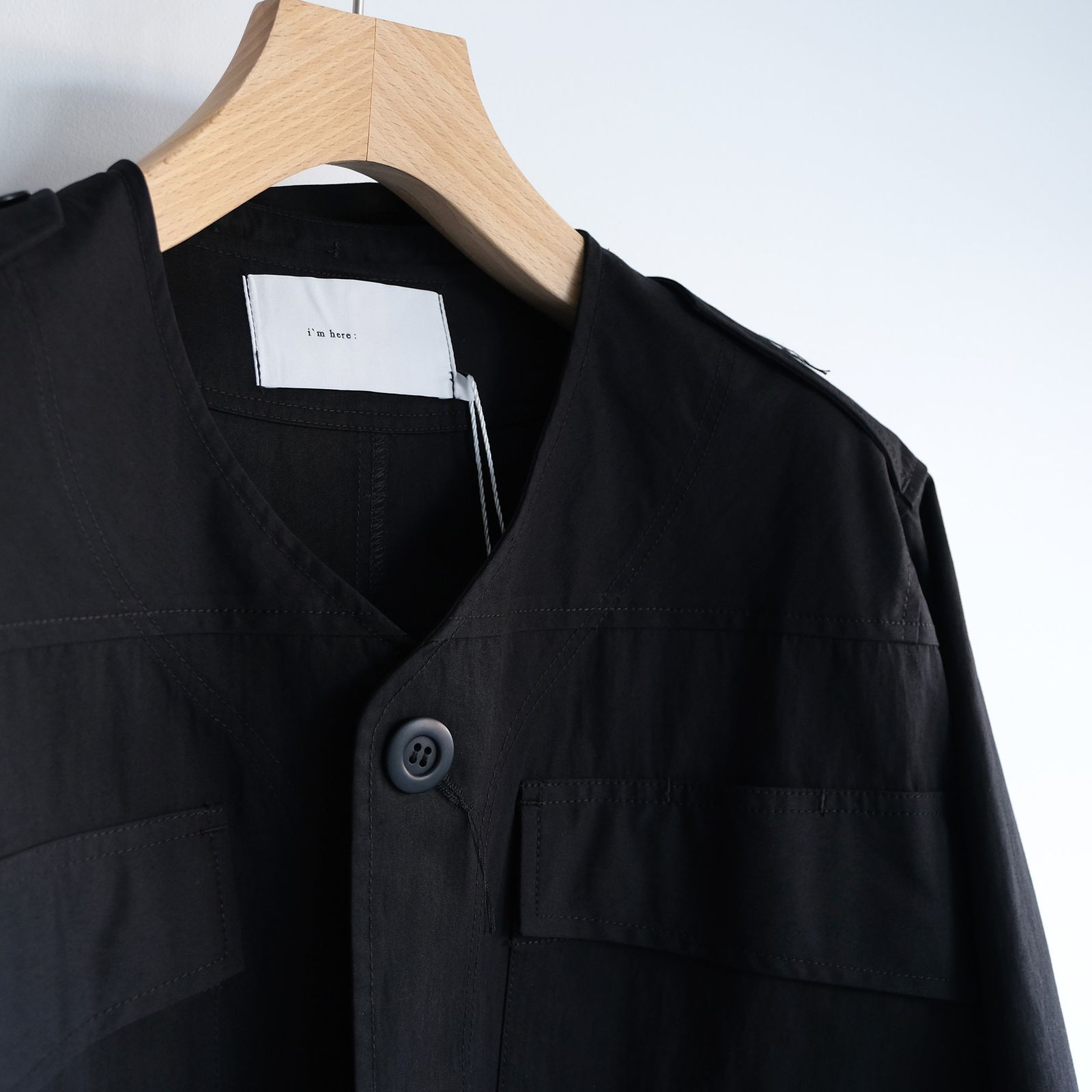 Haori Miritary：Jacket -ジャケット-（Black / ブラック）