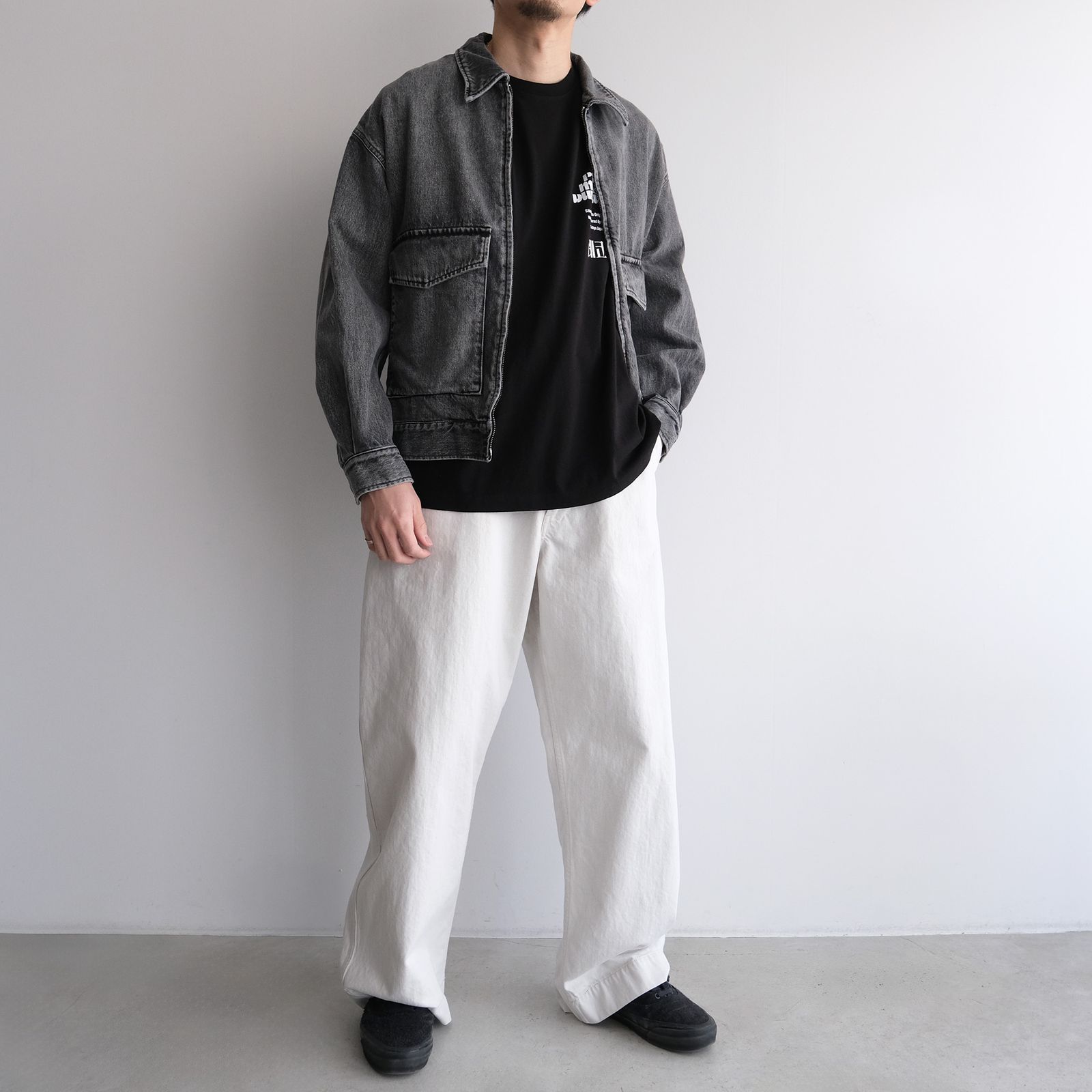 Kompakt Record Bar + PMD Loosefit T-Shirt -Tシャツ-（Black / ブラック）