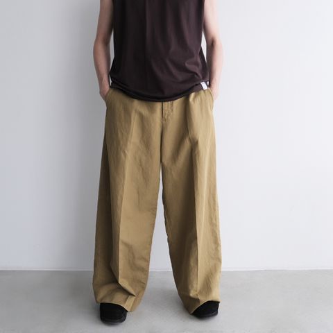 Cotton Washer Chino Pants -パンツ-（Beige / ベージュ）