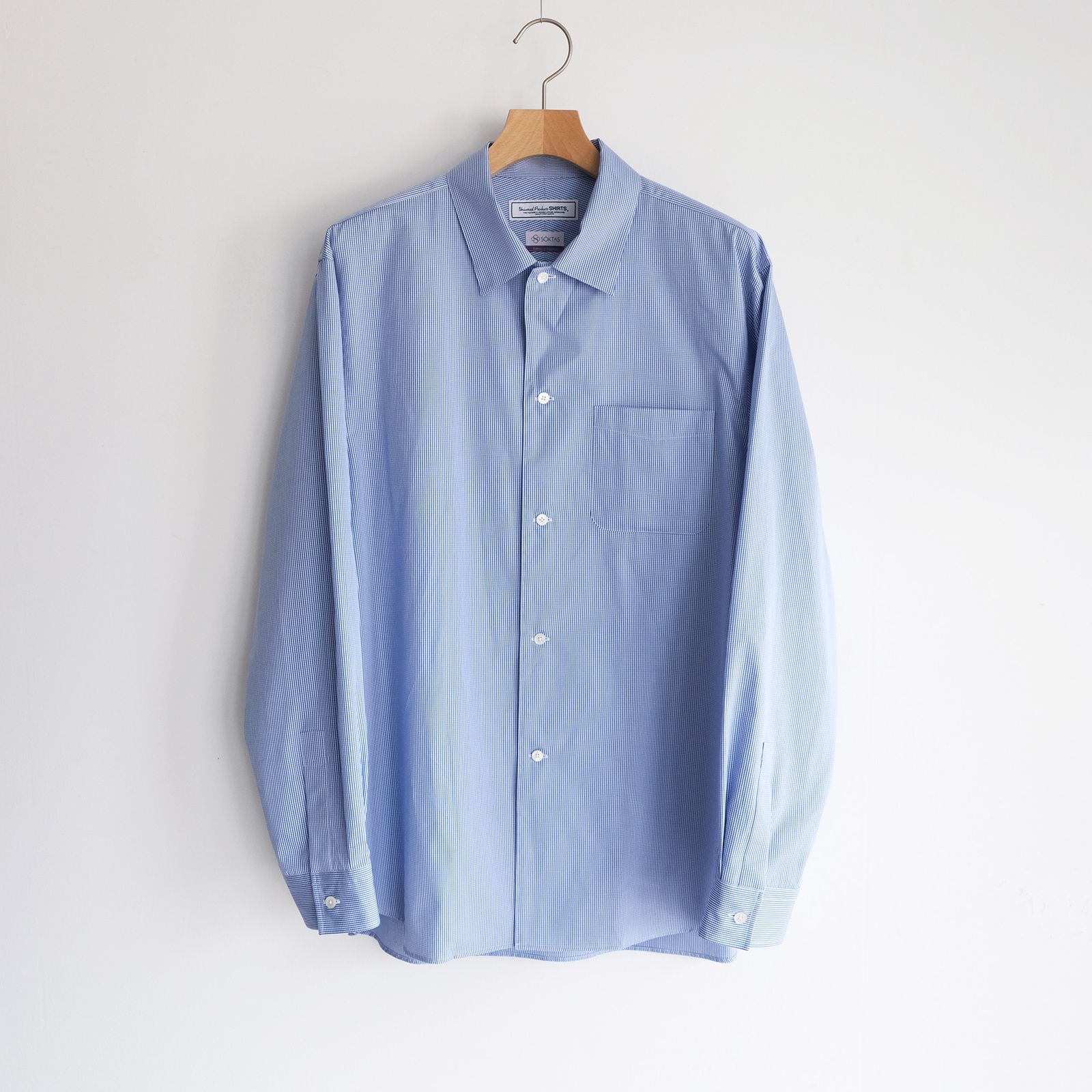 L/S Dress Shirts -シャツ-（Blue / ブルー）