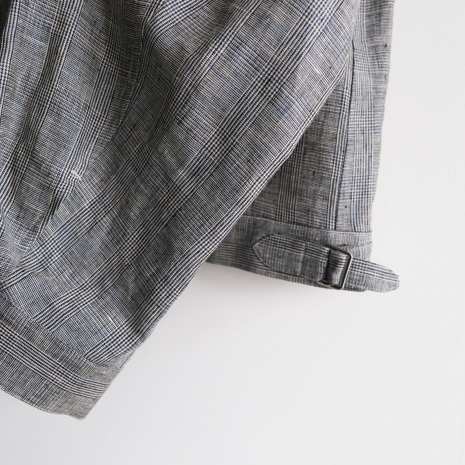 Linen-Trucker Jacket -ジャケット-（G.Plaid / グレンチェック）