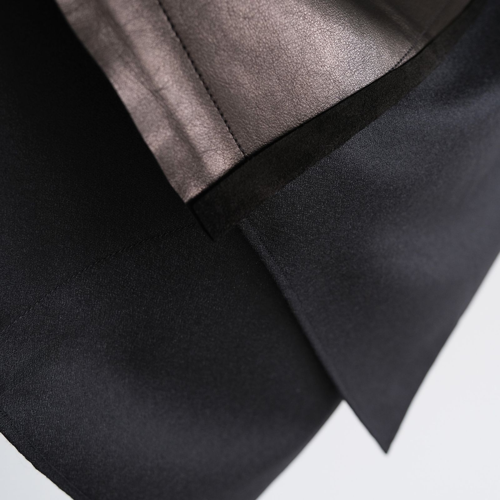 "Leather"Scarf -ベルト-（Black / ブラック）