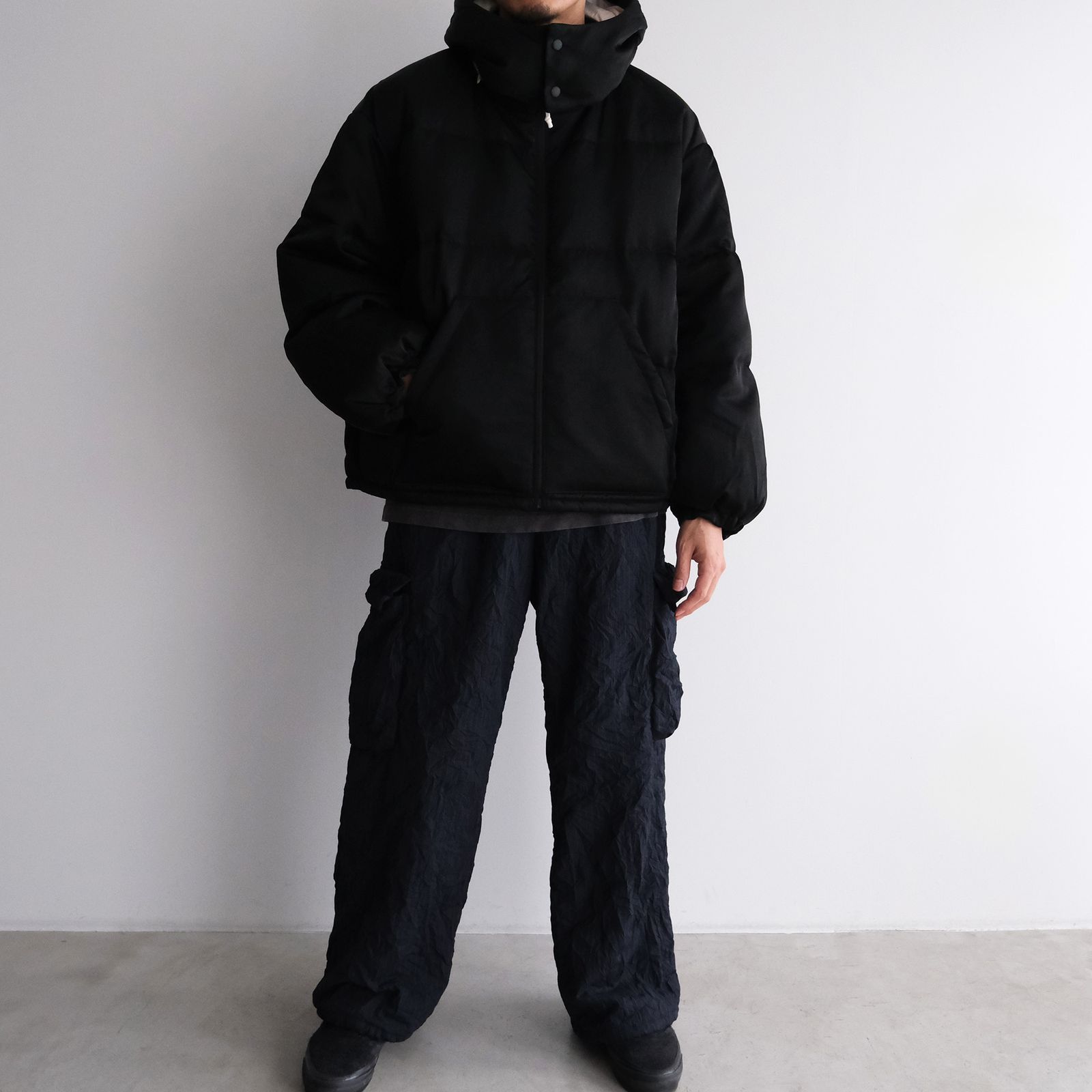 Hoodie Puffer Jacket（F/CE.×DIGAWEL）-ジャケット-（Black / ブラック）