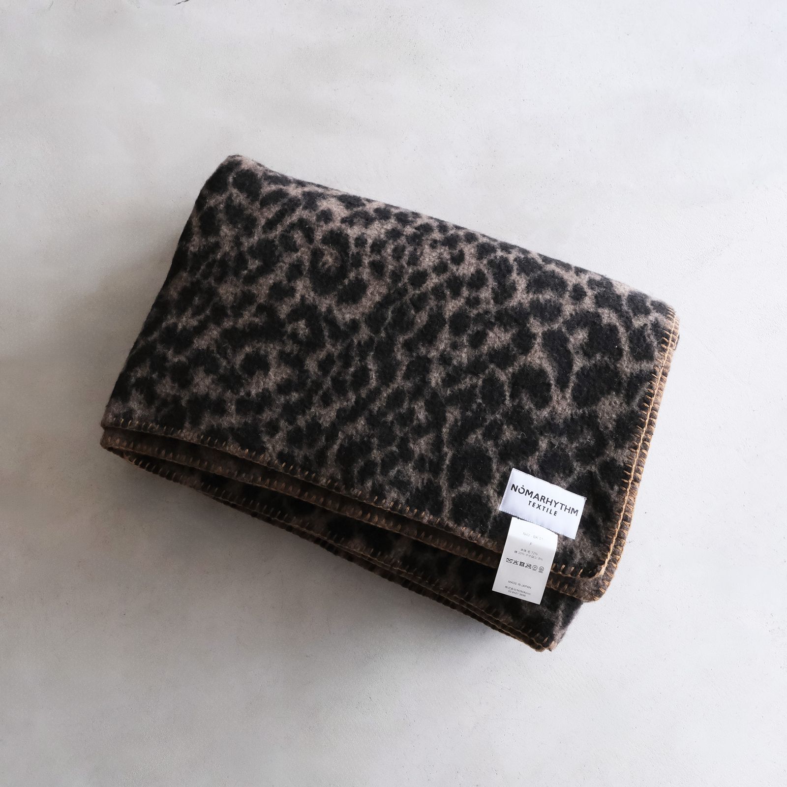 Leopard Blanket -ブランケット-（Brown / ブラウン）