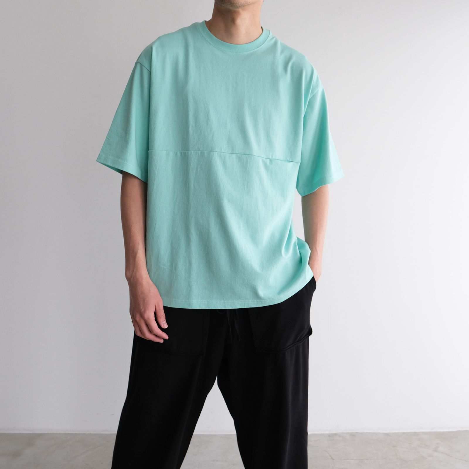 Yururi Tee 1/2 -Tシャツ-（Mint Green / ミントグリーン）