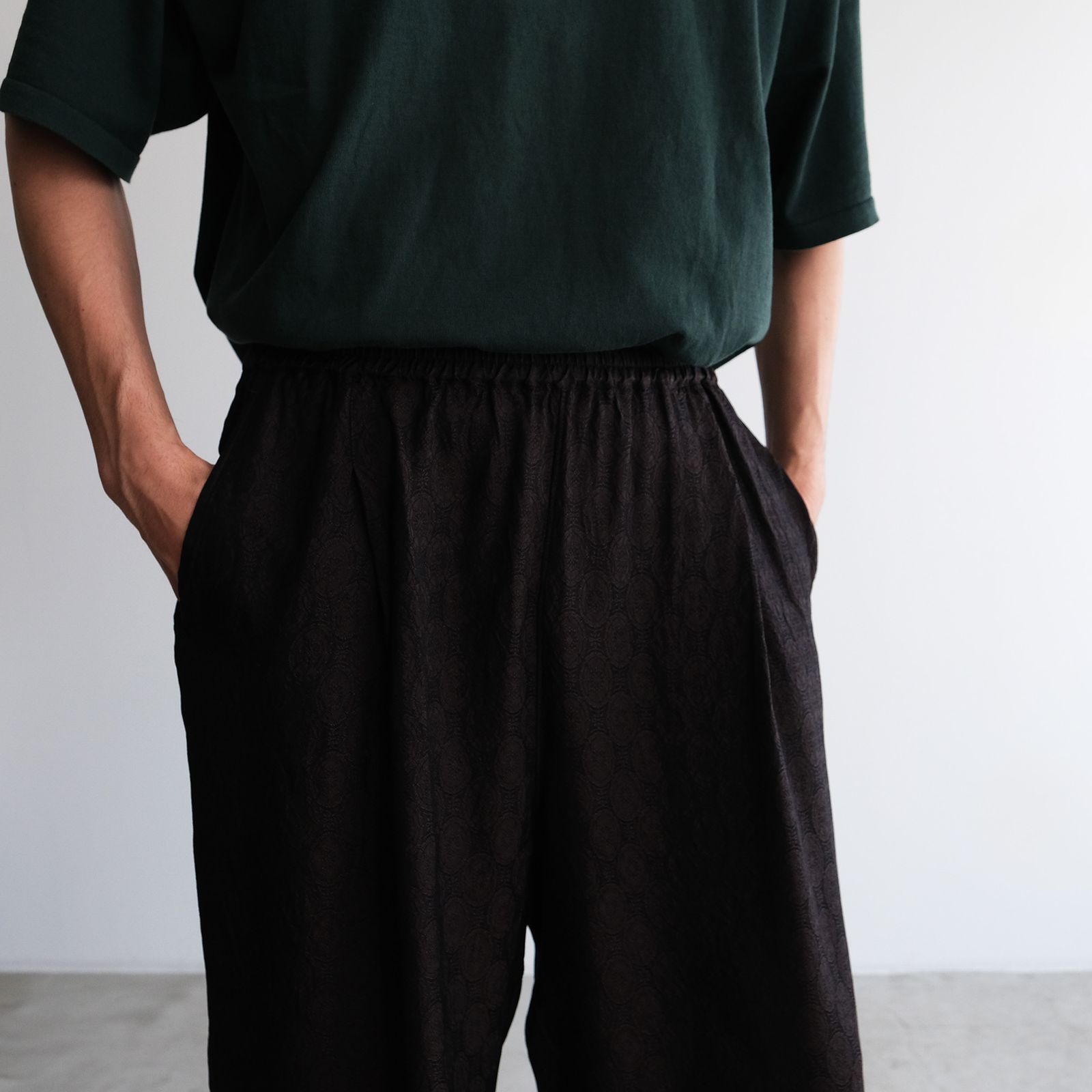 Cupra - 1 Tuck Pants -パンツ-（Brown / ブラウン）
