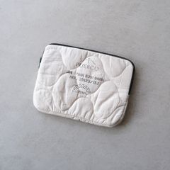 Quilted Laptop Case 13（Ivory / アイボリー）