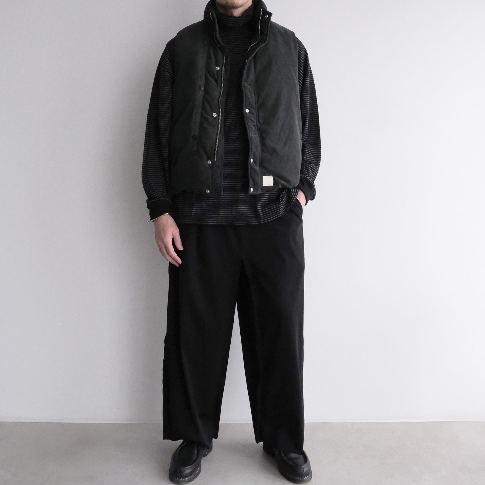 Garment Dyed Down Vest -ダウンベスト-（Ink / インク）