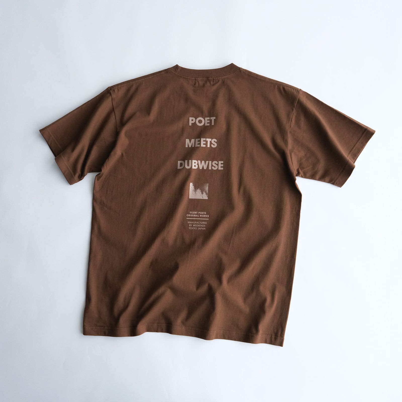PMD Logo T-Shirt -Tシャツ-（D.Brown / ダークブラウン）
